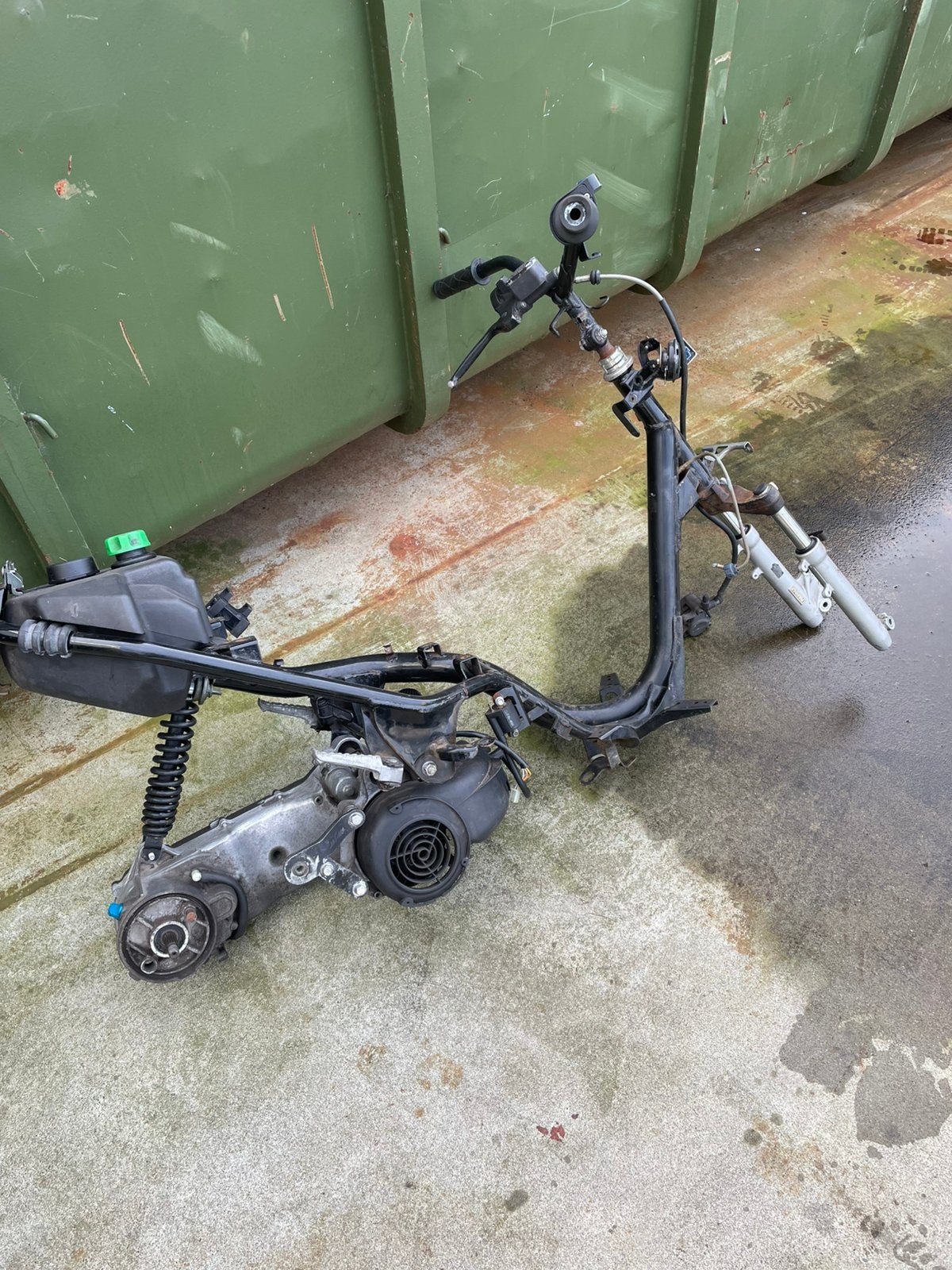 Jog frame met blok, Ophalen, Gebruikt, Overige typen, 50 cc