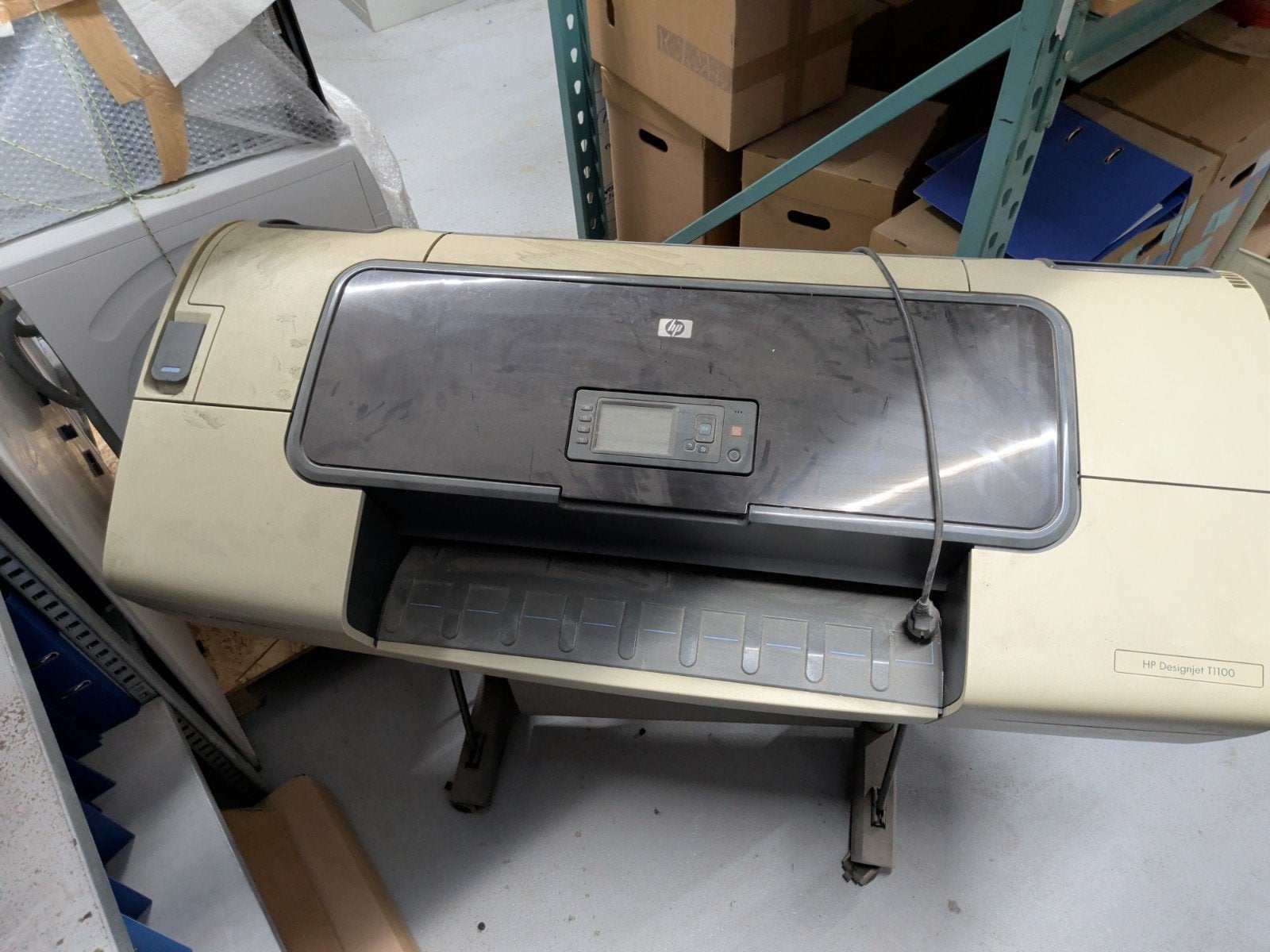 HP Designjet T1100 printer voor onderdelen, Ophalen of Verzenden, Niet werkend, Printer, HP