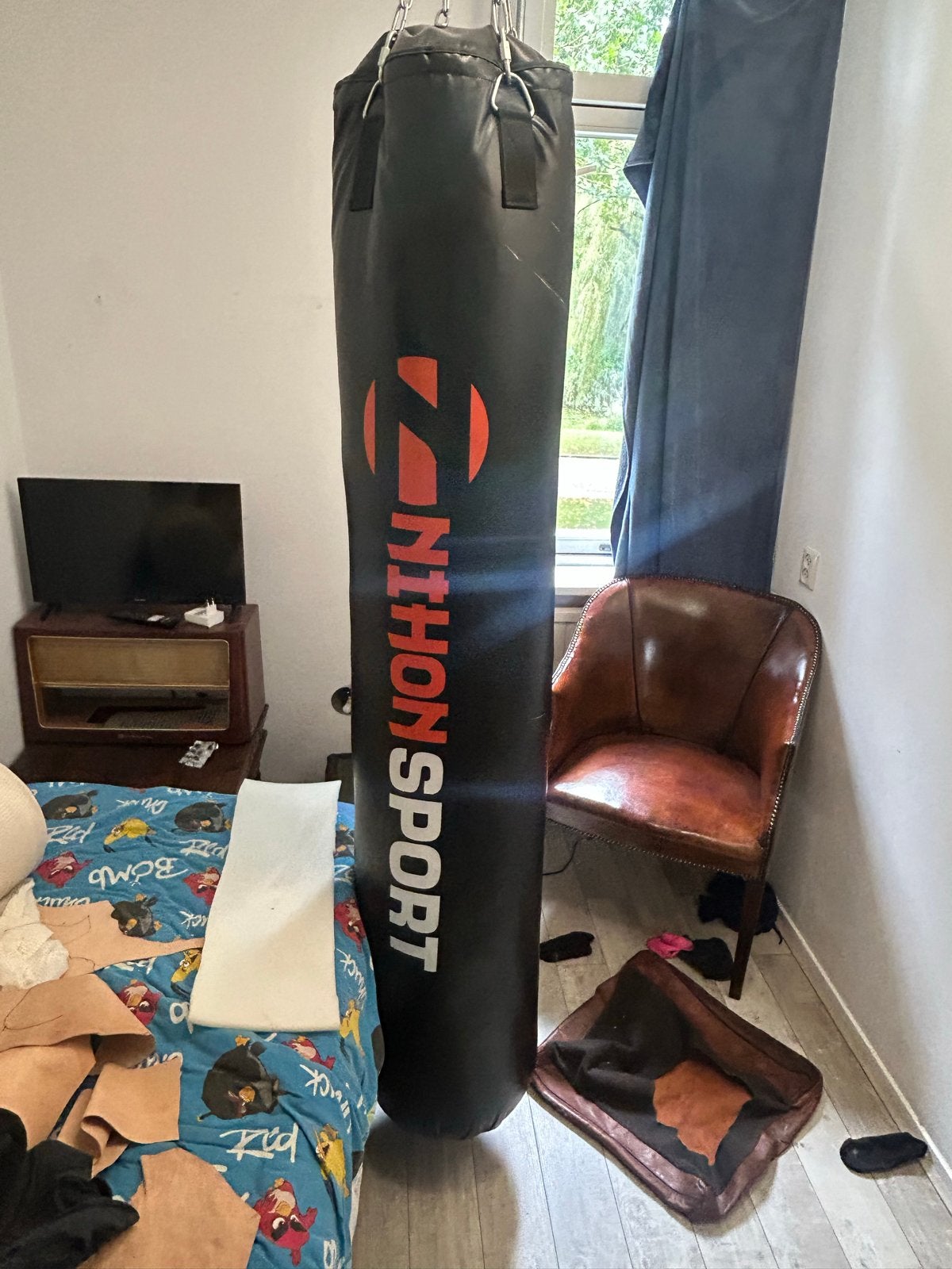 Grote Nihon Sport Bokszak - Zo goed als nieuw, Sport en Fitness, Ophalen, Zo goed als nieuw, Bokszak