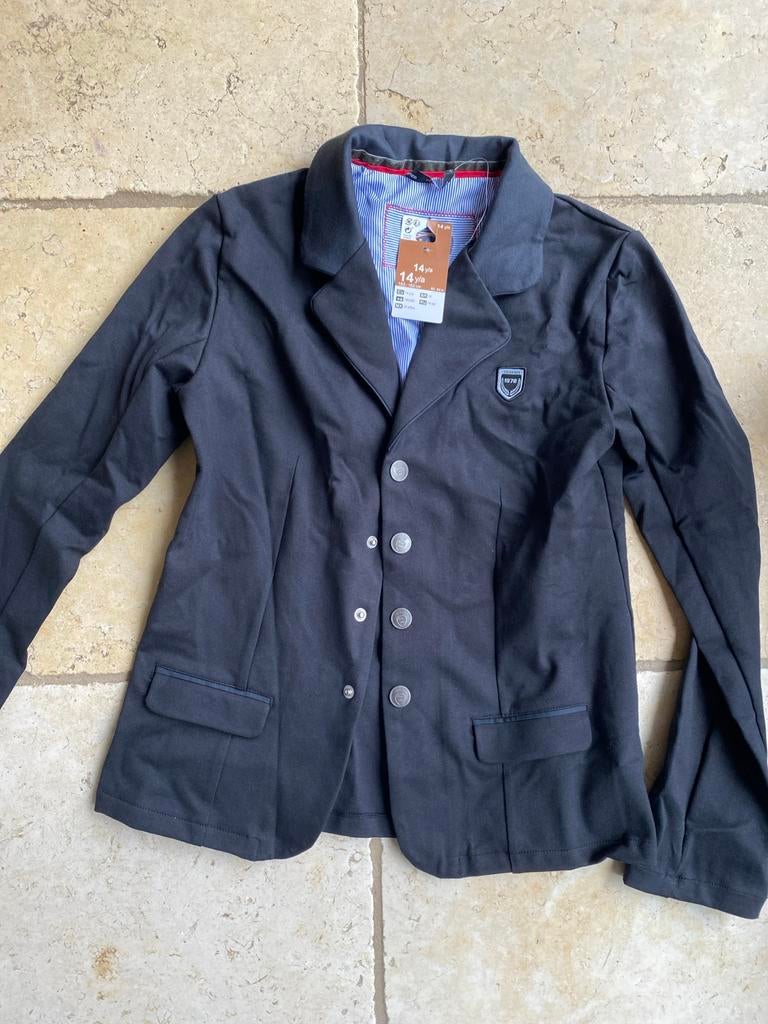 Nieuw wedstrijd paardrij paardrijden jas maat 14, Dieren en Toebehoren, Paardrijkleding, Ophalen, Nieuw, Dressuur, Bovenkleding