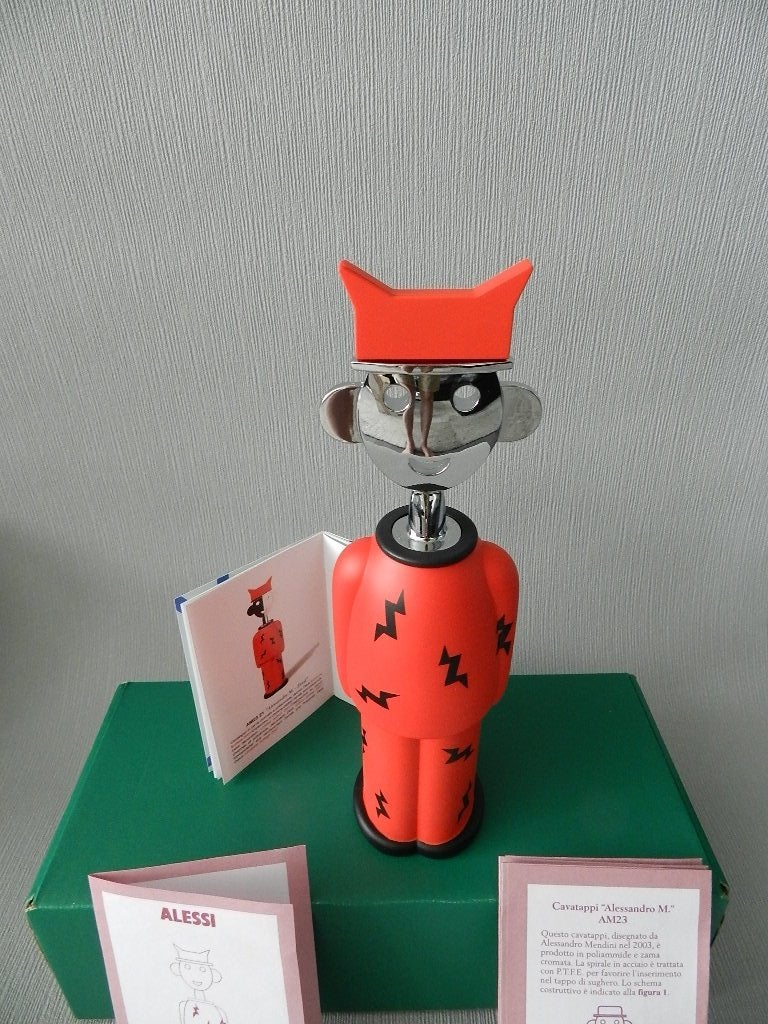 ALESSI "DEVIL" KURKENTREKKER van ALESSANDRO MENDINI., Ophalen of Verzenden