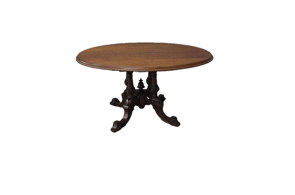 Antieke ovale tafel, Ophalen of Verzenden