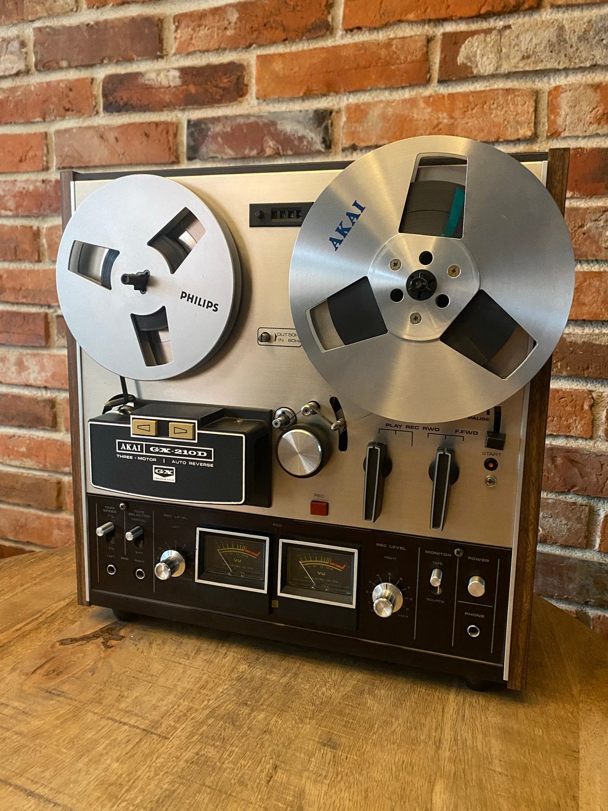 Akai GX-210D Bandrecorder ABSOLUUT NIEUWSTAAT, Audio, Tv en Foto, Ophalen, Bandrecorder, Met banden