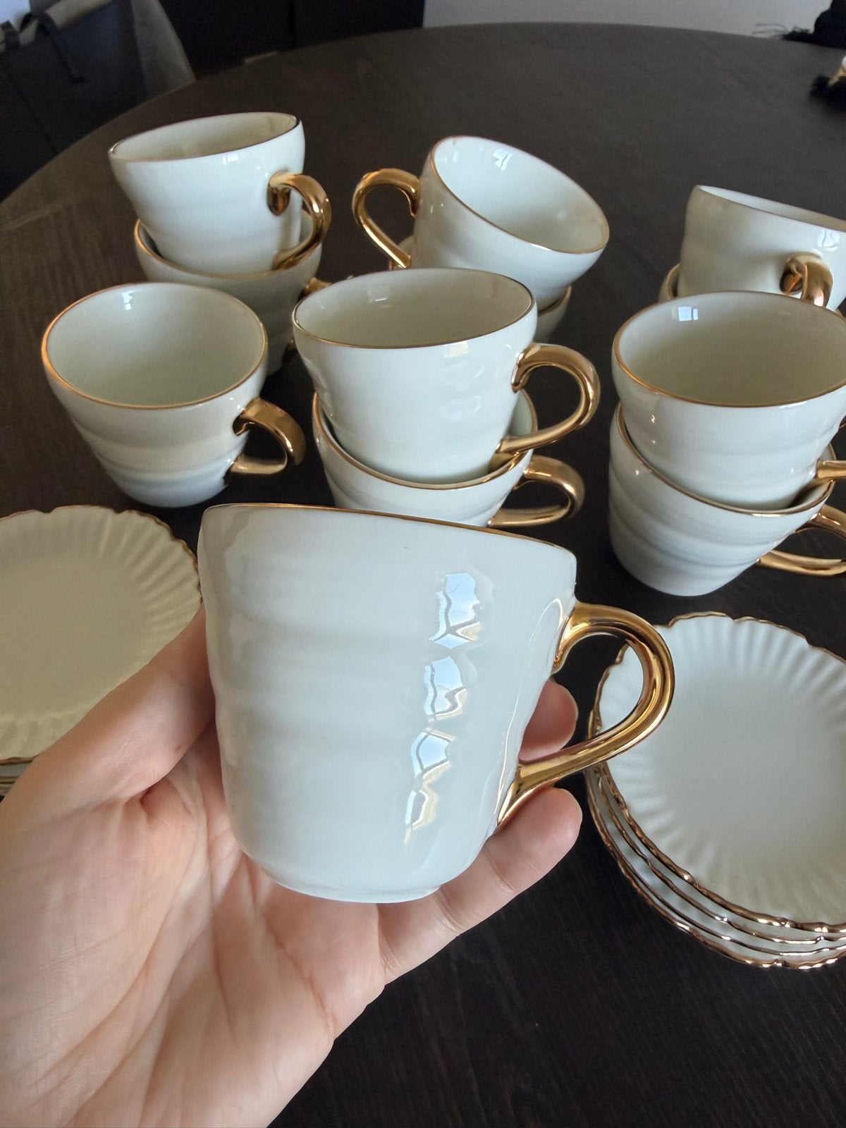 H&M Home Exclusieve Koffiekopjes en Schoteltjes, Ophalen, Overige merken, Vintage, Kop(pen) en/of Schotel(s)