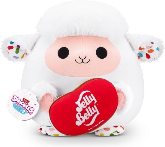 Snackles Series 2 - Lam Babra met Jelly Belly knuffel, Overige merken, Overige karakters, Overige typen, Nieuw