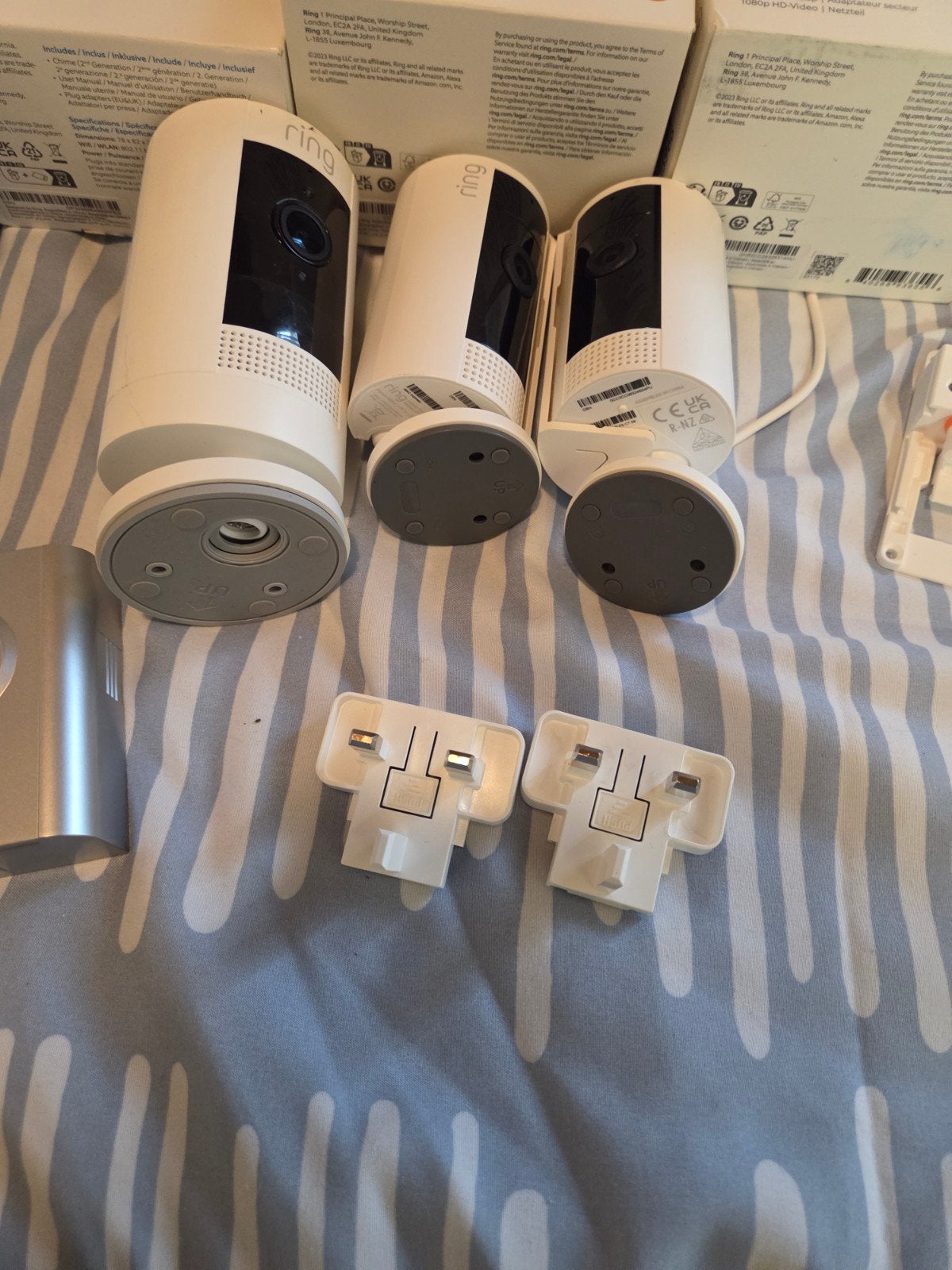 ring bel + 3 camera's., Huis en Inrichting, Deurbellen, Verzenden, Gebruikt, Draadloos