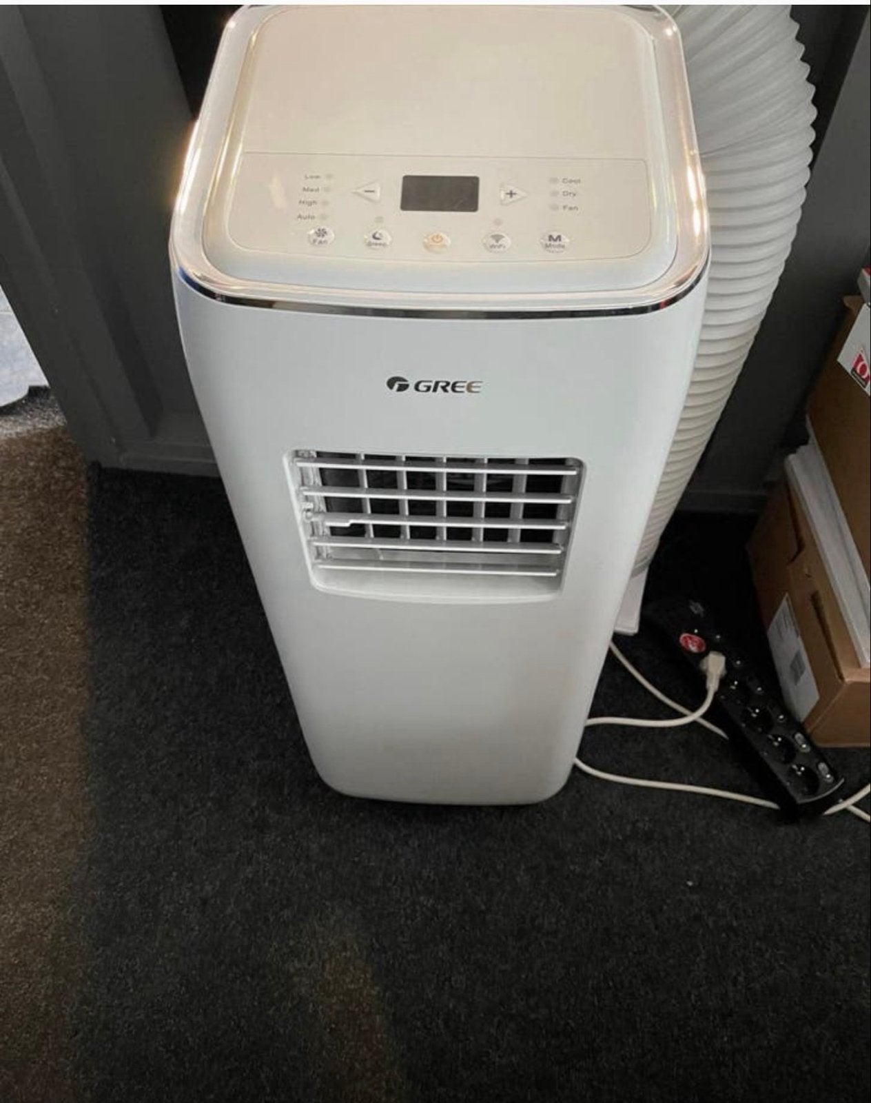 Meteen ophalen! GREE Mobiele Airco, Minder dan 60 m³, 3 snelheden of meer, Ophalen of Verzenden, Zo goed als nieuw