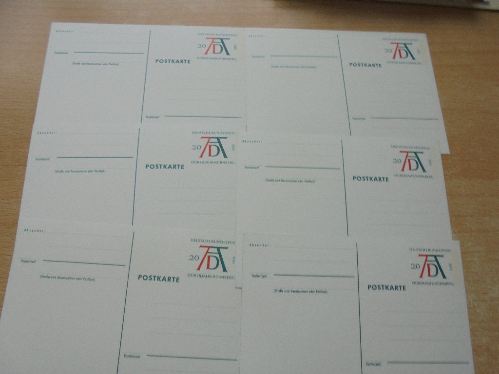 Duitsland.  Leuke partij ongebruikte briefkaarten., Ophalen of Verzenden, Buitenland
