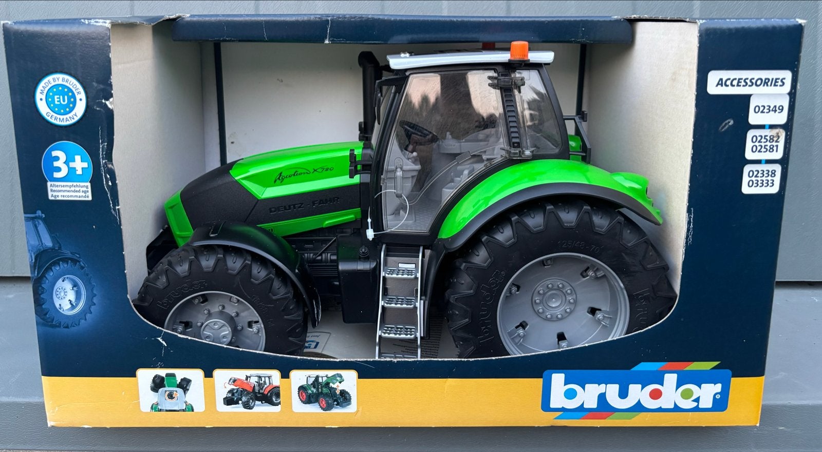 Bruder Deutz Agrotron X720 Tractor 1:16 - Nieuw in doos, Ophalen of Verzenden, Nieuw, Tractor of Landbouw