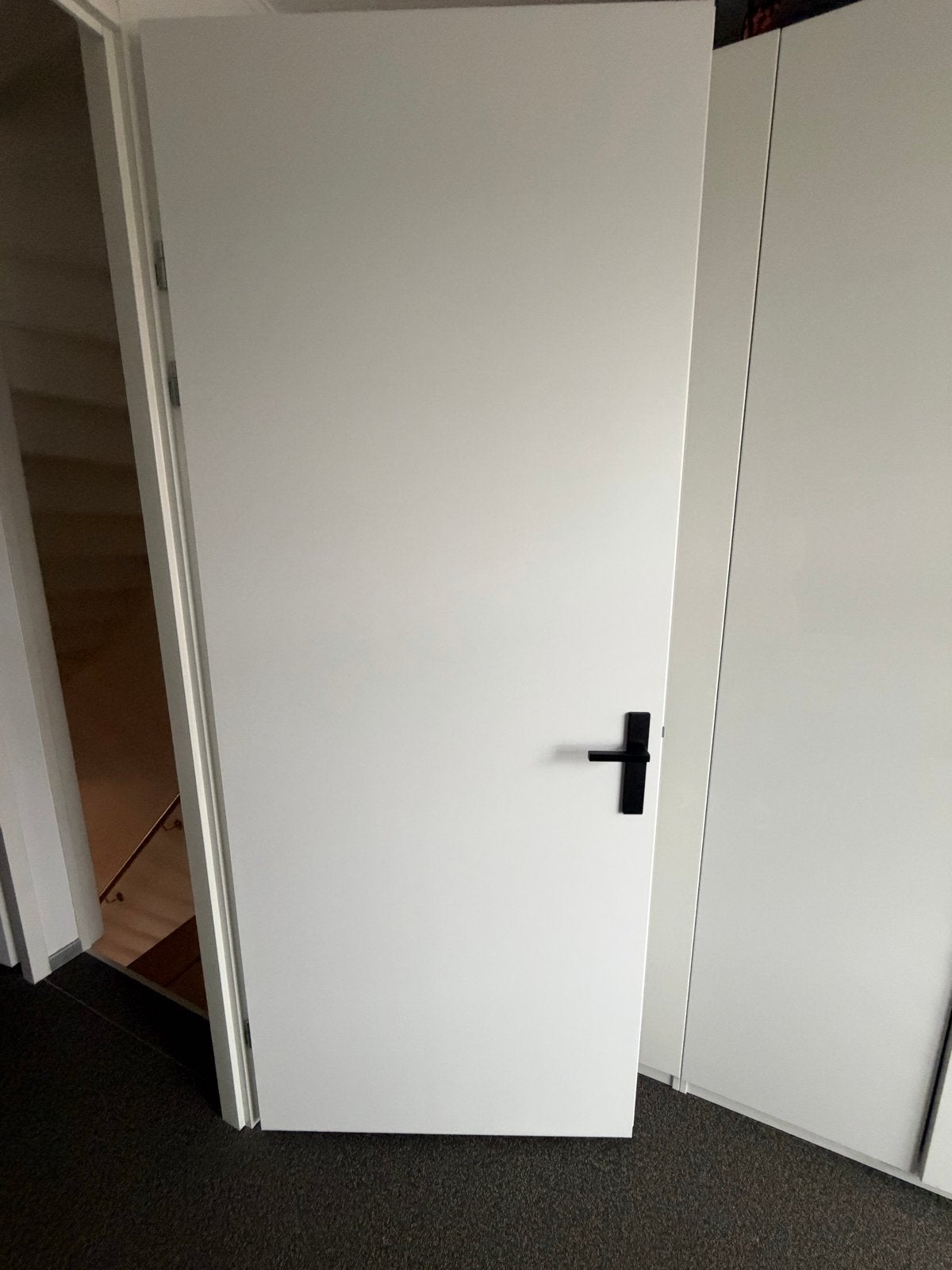 5 opdekdeuren 230,5 x 93 cm - 3x rechts, 2x links, Ophalen, Gebruikt, 80 tot 100 cm, 215 cm of meer