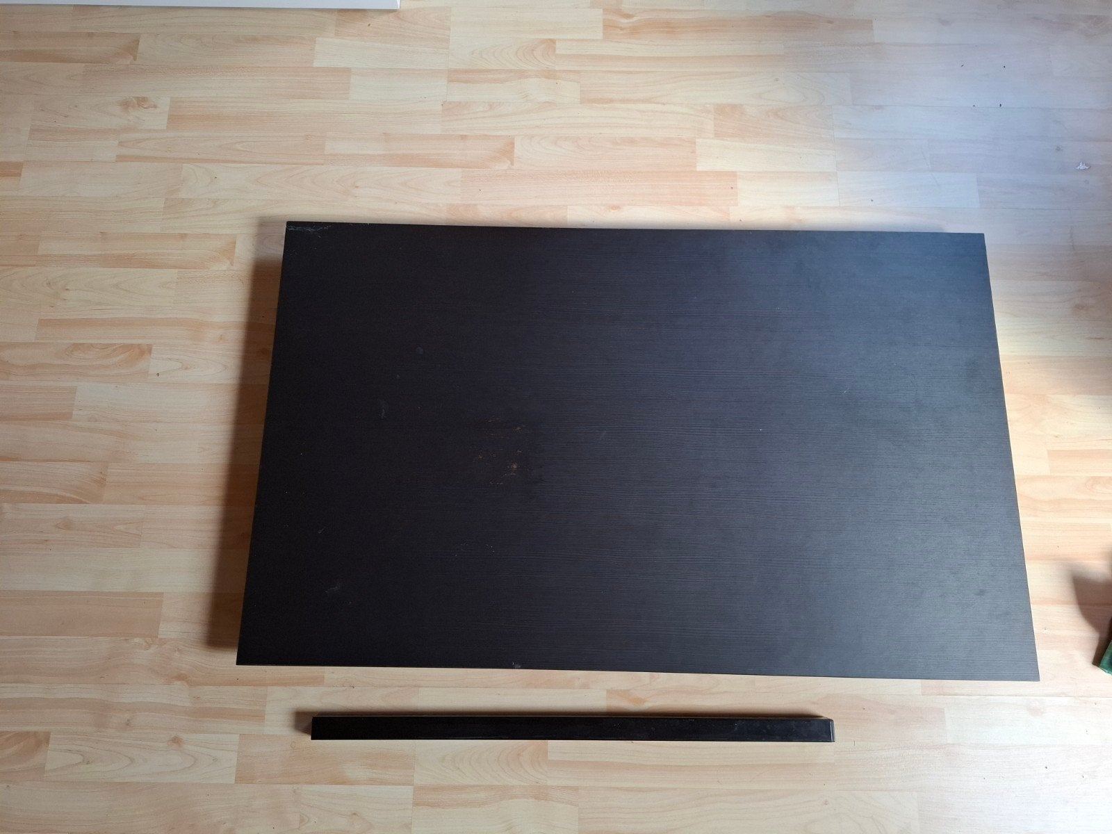 Mooi zwart bureau Ikea, Ophalen