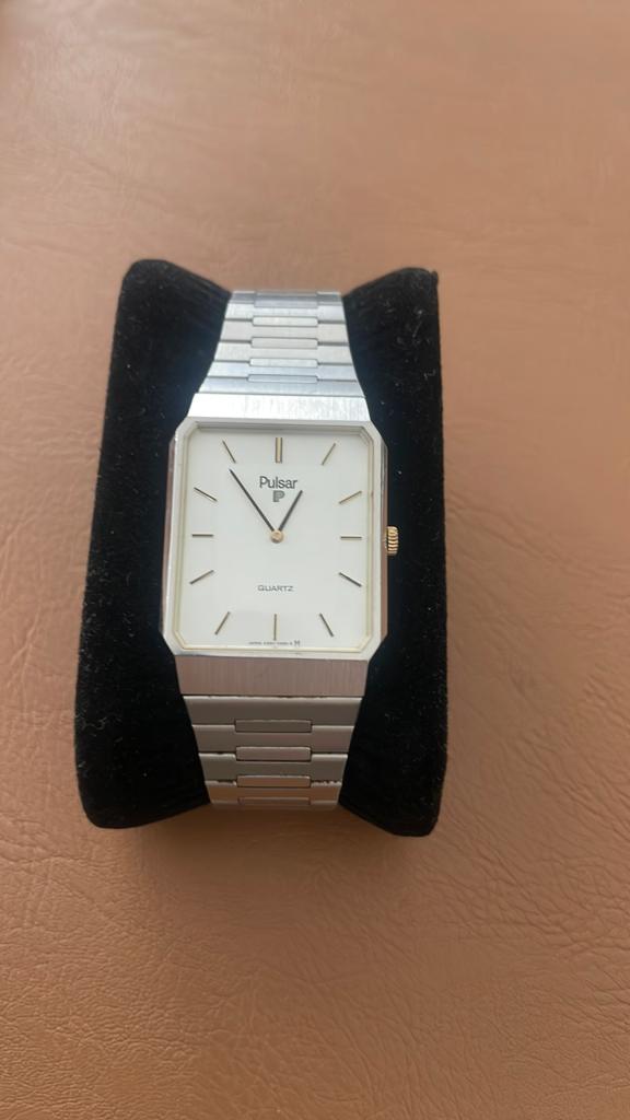 Pulsar vintage horloge, Ophalen of Verzenden, Staal, Overige merken, 1960 of later