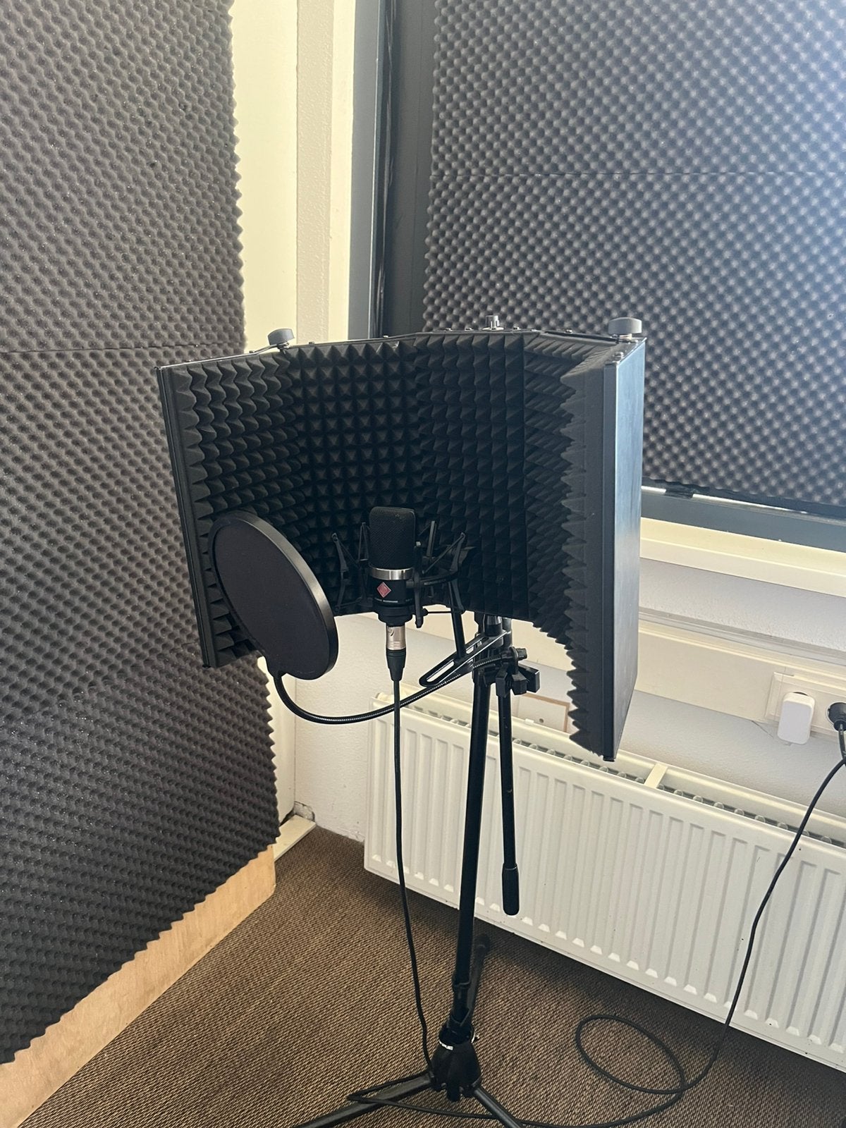 Neumann tlm 102 - studio set microfoon, Muziek en Instrumenten, Microfoons, Ophalen, Zo goed als nieuw, Studiomicrofoon