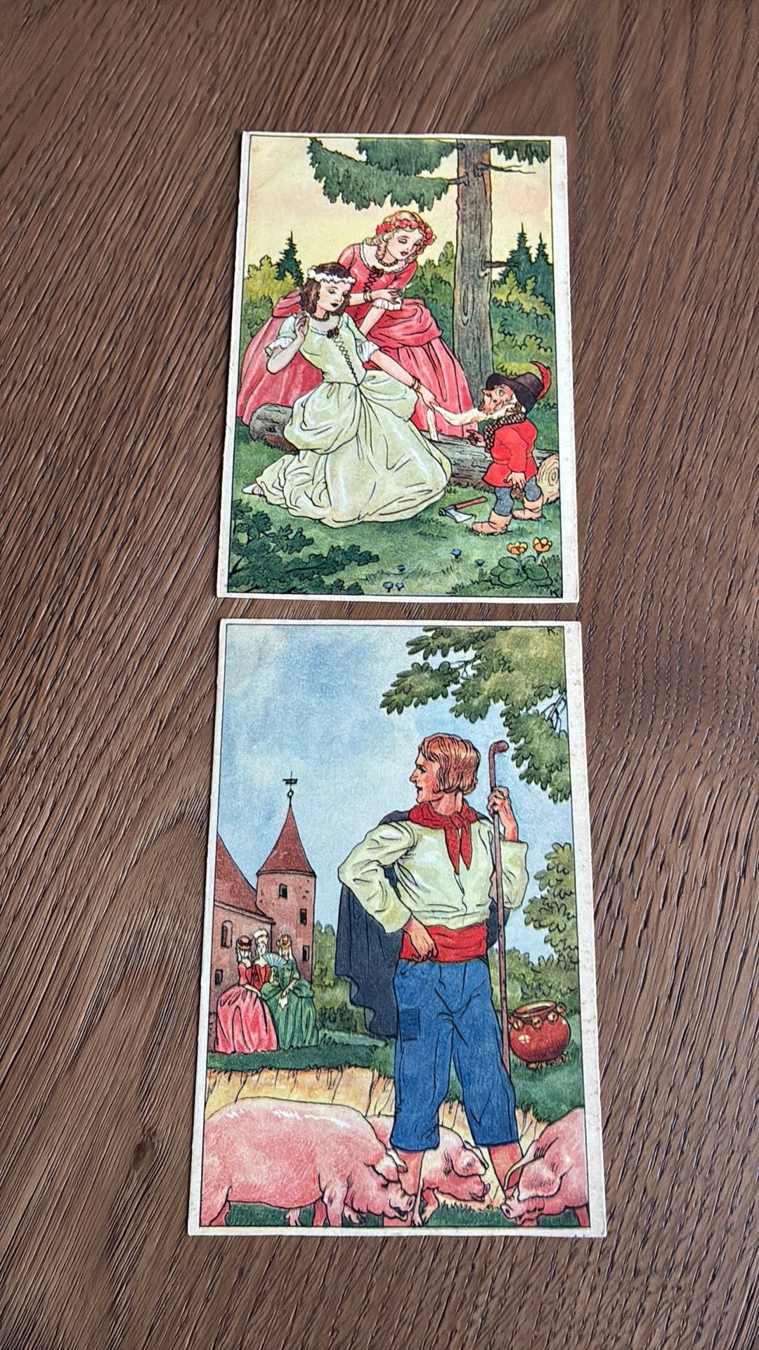 Sprookjes. Sneeuwwitje, de varkenshoeder, Verzenden, 1940 tot 1960, Ongelopen, Overige thema's