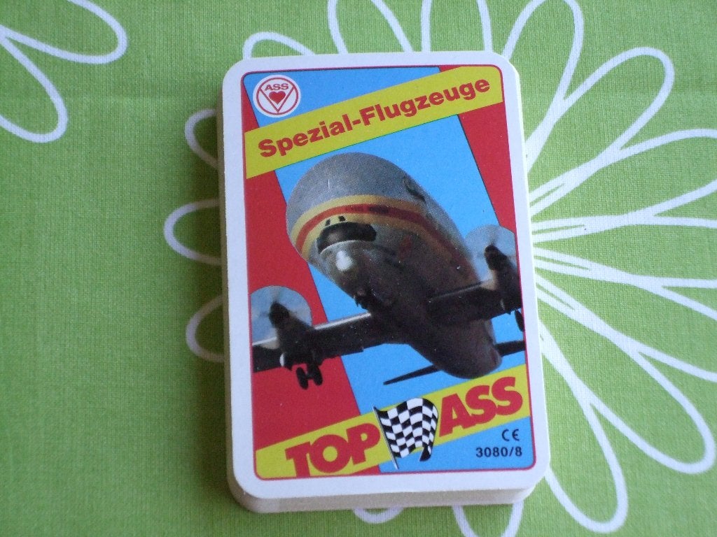 Duits Spezial Flugzeuge kwartet - vliegtuigen kwartet, Ophalen of Verzenden, Zo goed als nieuw, Kwartet(ten)
