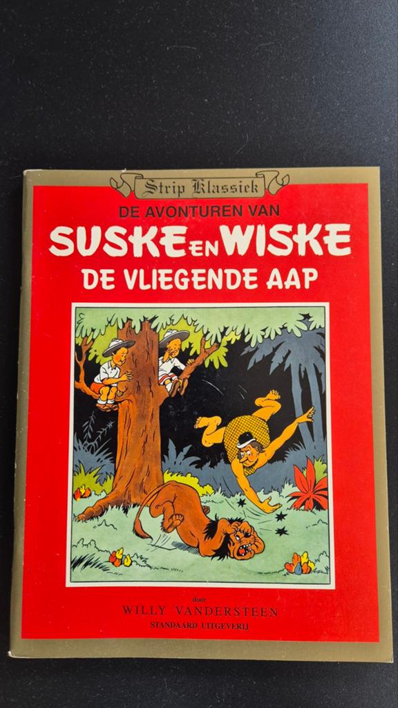 Suske en Wiske - De Vliegende Aap (Strip Klassiek), Eén stripboek, Ophalen of Verzenden, Zo goed als nieuw, Willy Vandersteen