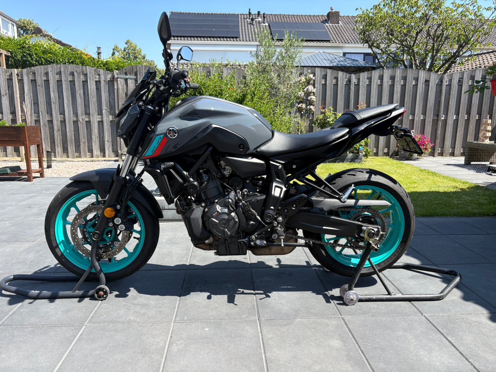 Yamaha MT-07 2023 in perfecte staat!, 2 cilinders, Occasion, Motorrijbewijs A, Particulier