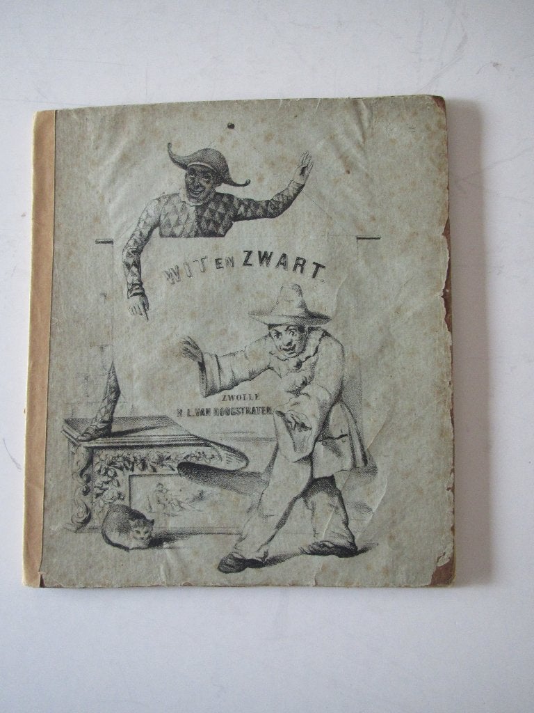 Wit en ZWART       van H.L. van Hoogstraten  Zwolle, Verzenden, Zo goed als nieuw