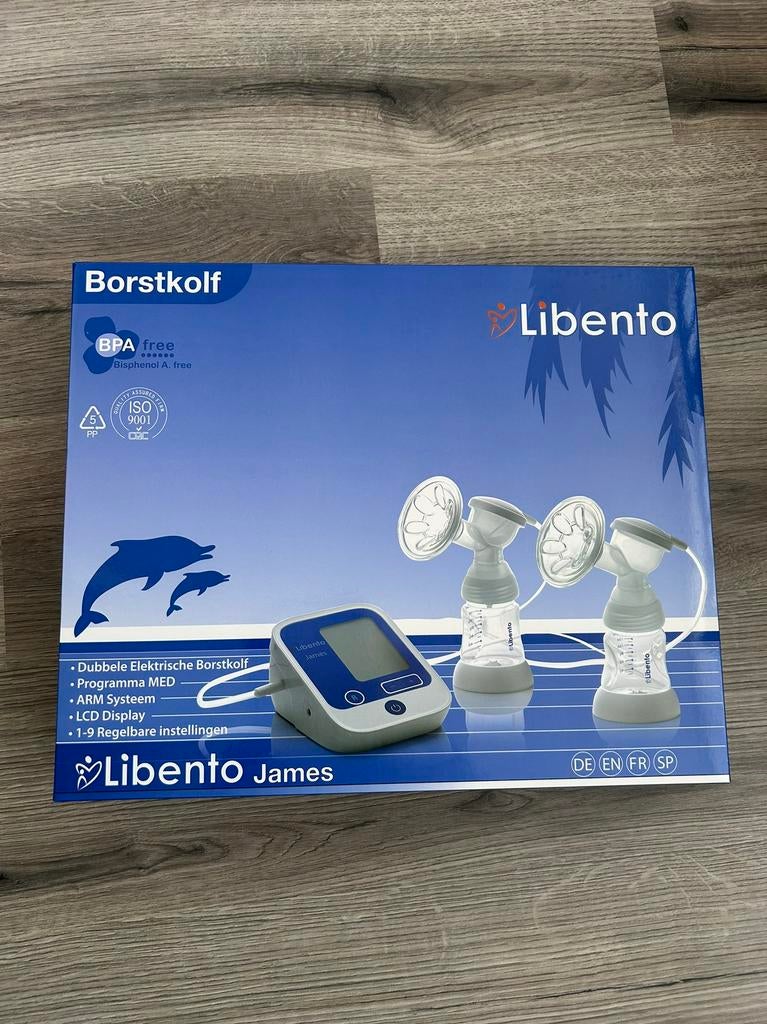 Libento XB-8618 Elektrische Duo Borstkolf, Kinderen en Baby's, Babyvoeding en Toebehoren, Ophalen of Verzenden, Zo goed als nieuw