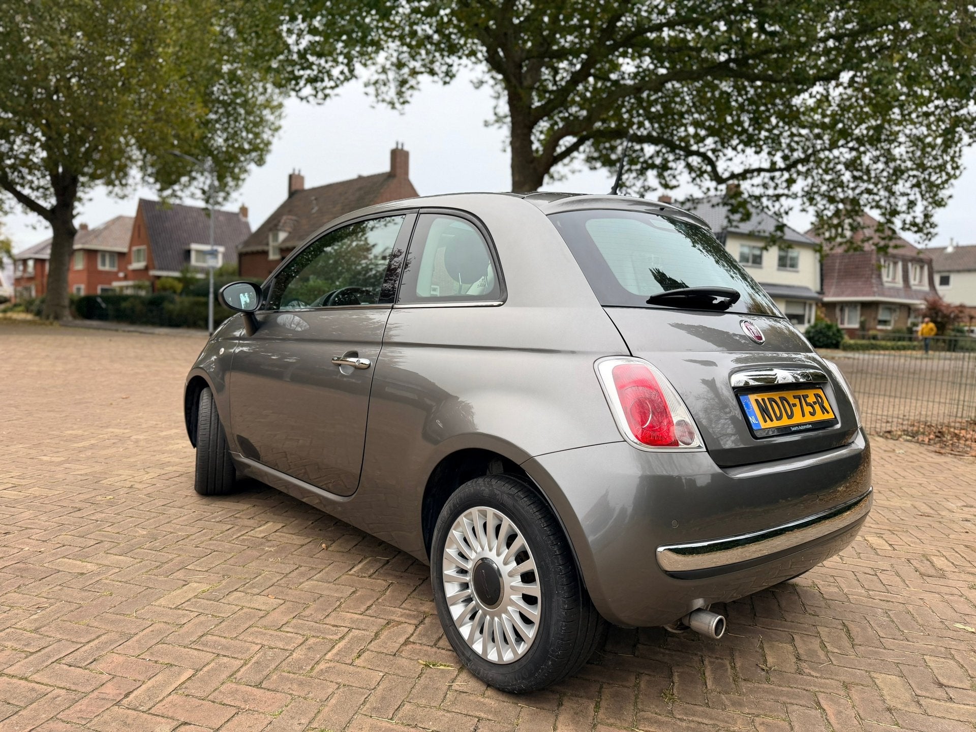 Fiat 500 1.2 Lounge | Pano dak | Lage KM's | Airco | Sport, Auto's, Voorwielaandrijving, Stof, Gebruikt, 4 cilinders
