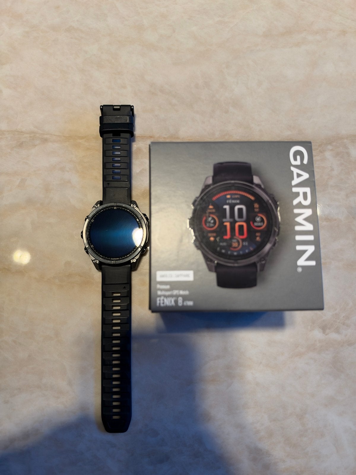 Foto 3 van Garmin Fenix 8 titanium Zwart sapphire