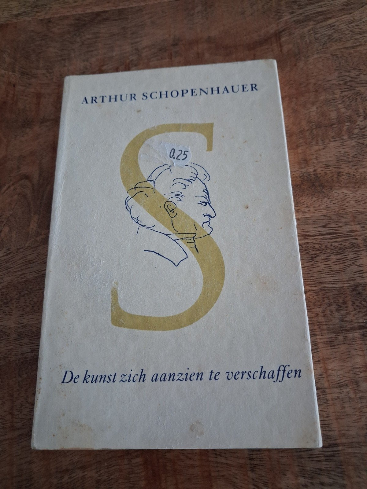 Arthur Schopenhauer - De kunst zich aanzien te verschaffen, Boeken, Ophalen of Verzenden, Gelezen, Wijsbegeerte of Ethiek, Arthur Schopenhauer