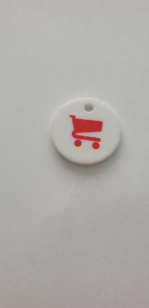 3192 plastic innovation ratl hu, Verzamelen, Winkelwagenmuntjes, Verzenden