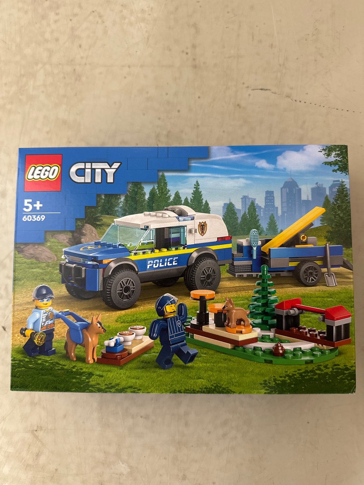 Lego City 60369 Politietraining met hond nieuw geseald, Ophalen of Verzenden, Nieuw