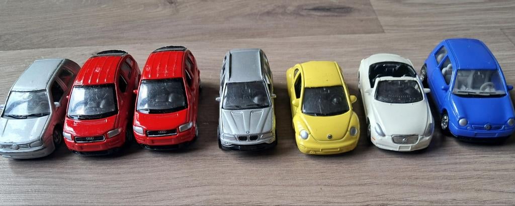 Welly modelauto's 7 stuks, Ophalen of Verzenden