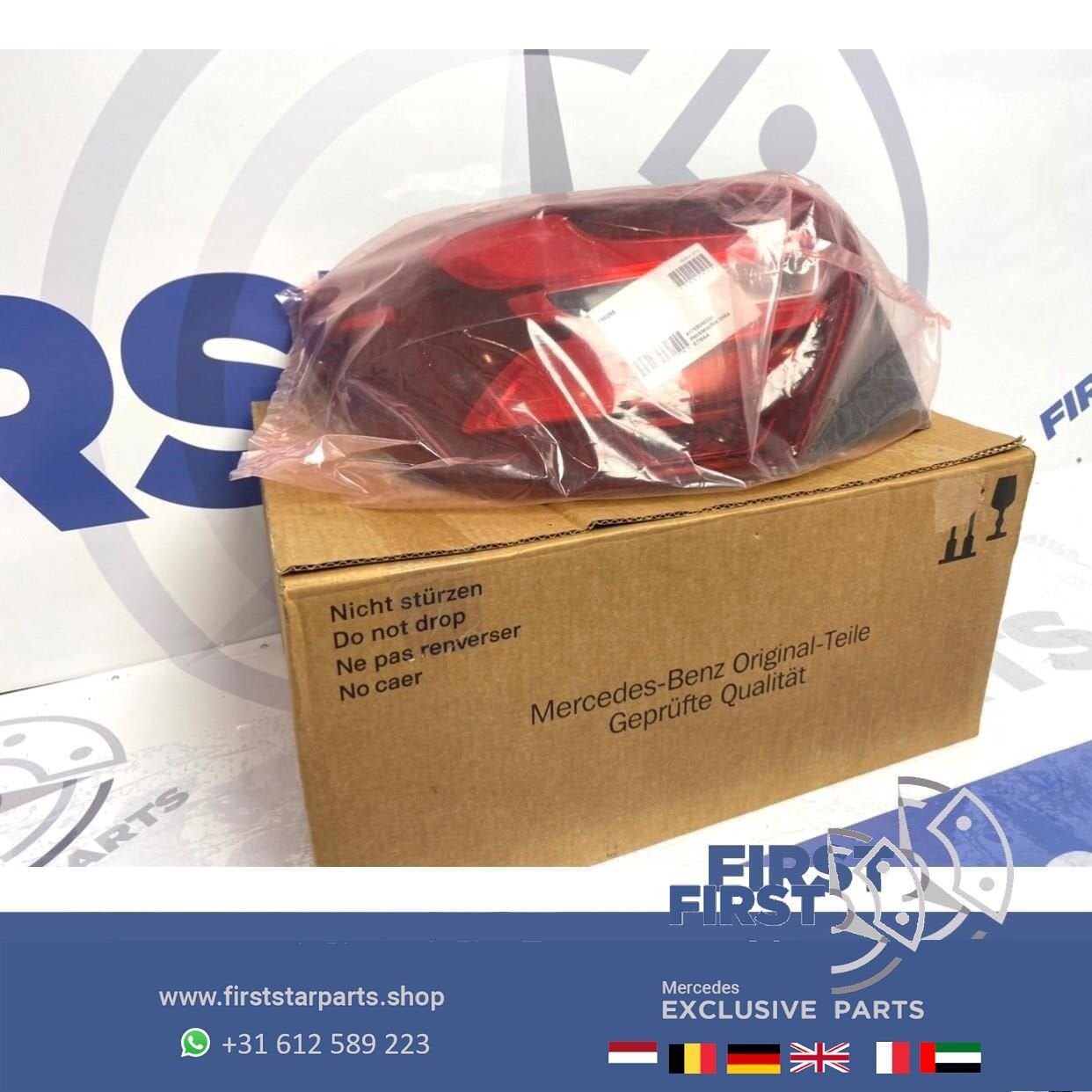 W176 Facelift ACHTERLICHT LED LINKS Mercedes A Klasse 2018 O, Gebruikt, -, Ophalen of Verzenden, -