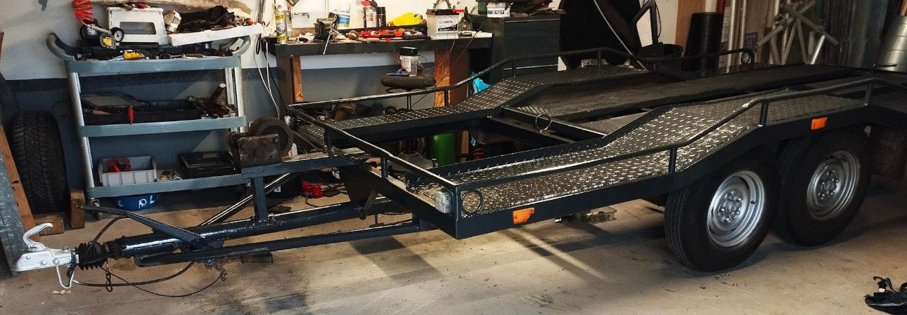 Tijhof TA 20 AB Aluminium Autotransporter., Auto diversen, Aanhangers en Bagagewagens, Ophalen, Gebruikt