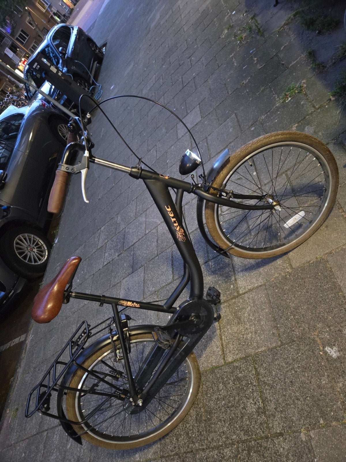 Altec Metro 24 inch ZGAN + AXA Slot  - Zwart, Zo goed als nieuw, Dames, Ophalen, Overige merken