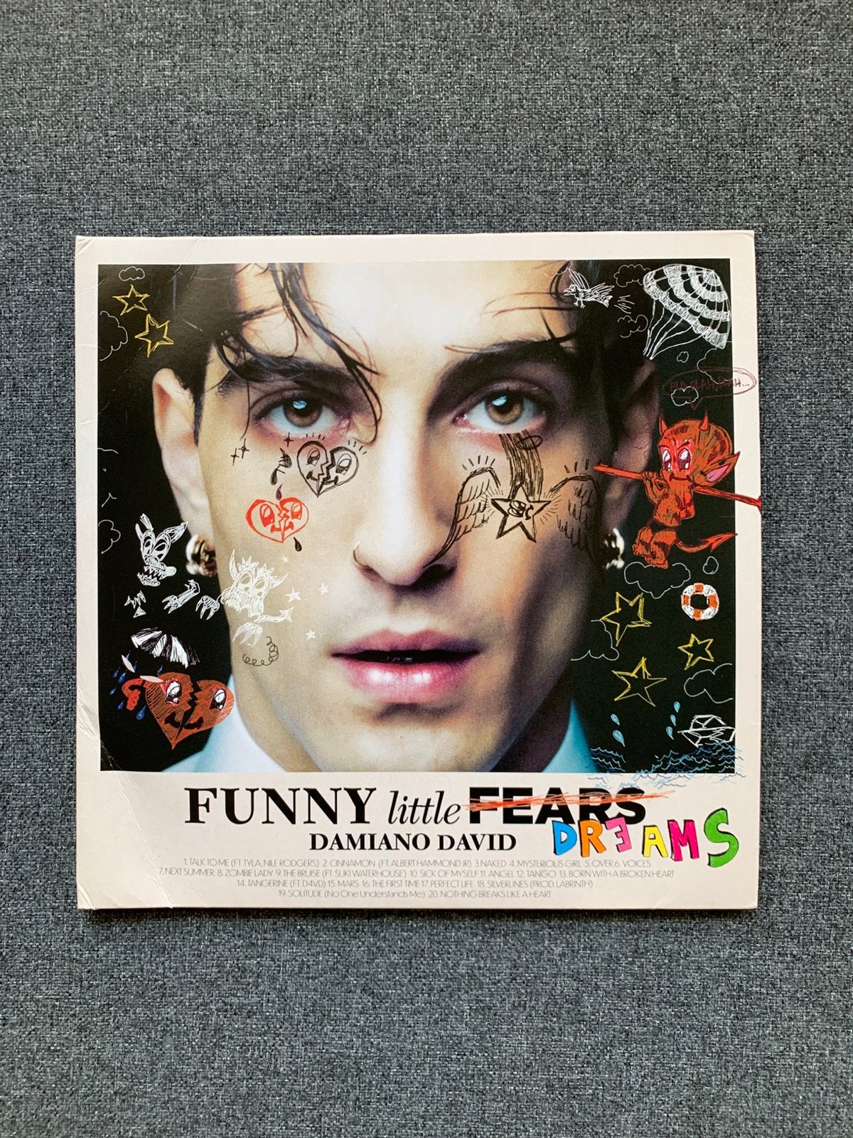 Dubbel-LP Damiano David - Funny Little Dreams (gesigneerd), Gebruikt, Pop, Gesigneerd, Ophalen of Verzenden