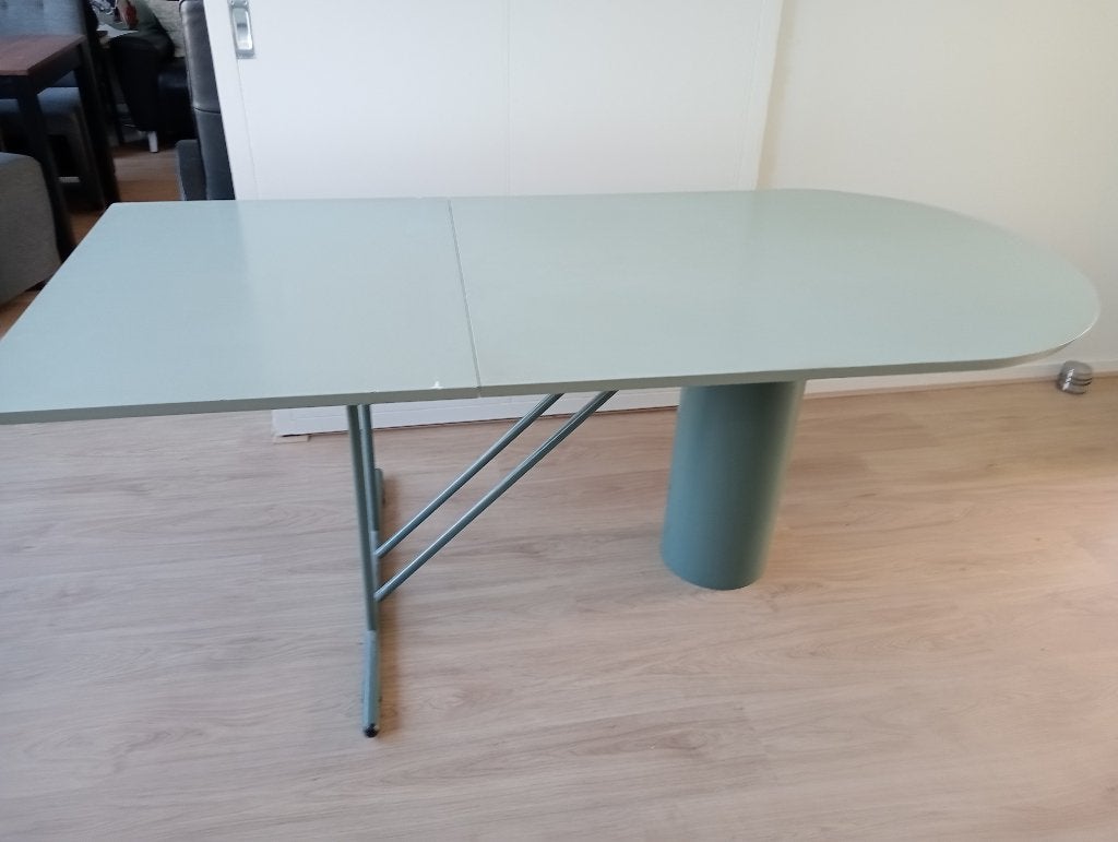 eettafel, Huis en Inrichting, Tafels | Eettafels, Ophalen, Gebruikt, 100 tot 150 cm, 50 tot 100 cm
