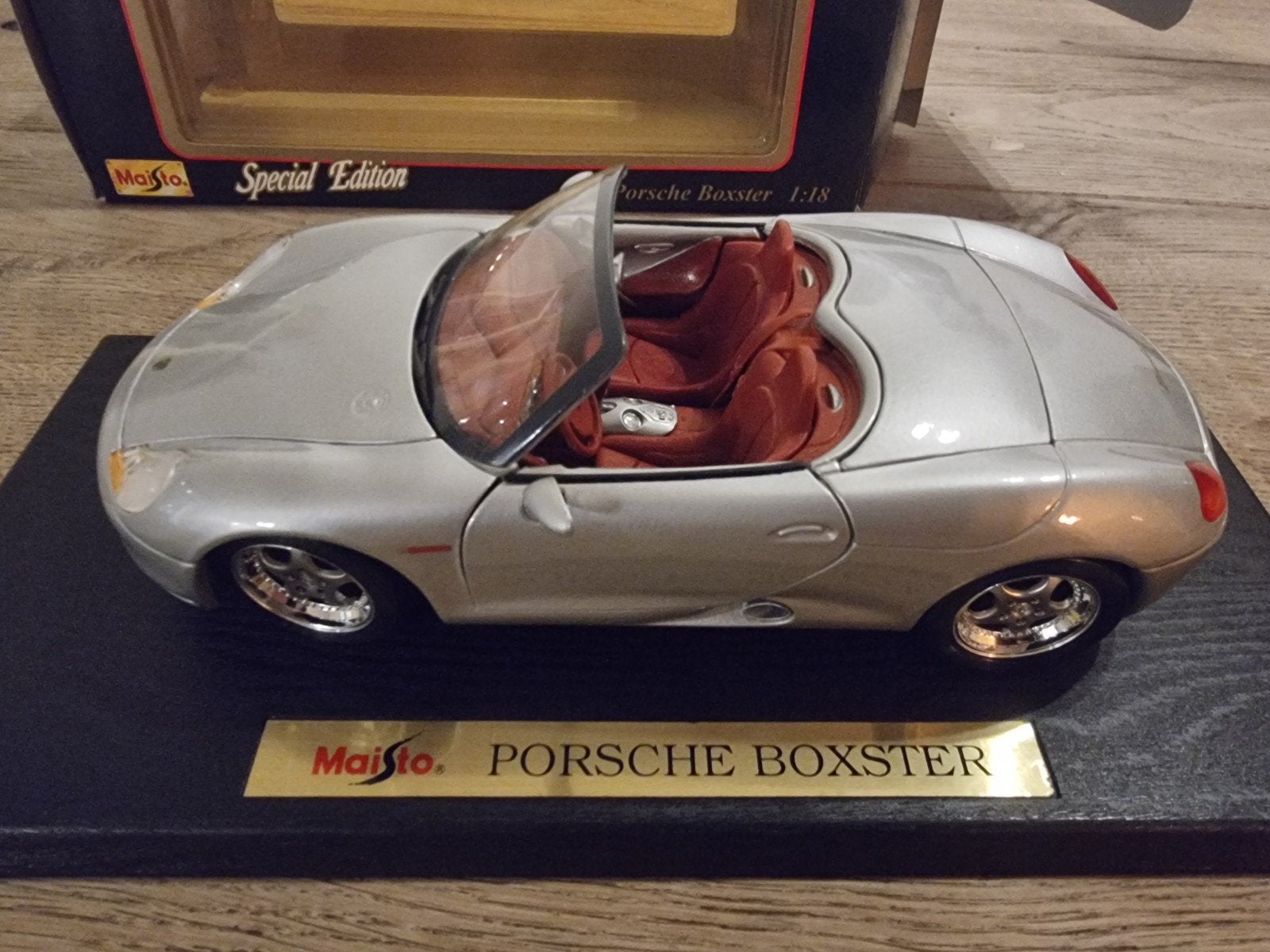 Porsche Boxster - Maisto 1:18 Special Edition, Ophalen of Verzenden, Zo goed als nieuw, Auto, Maisto