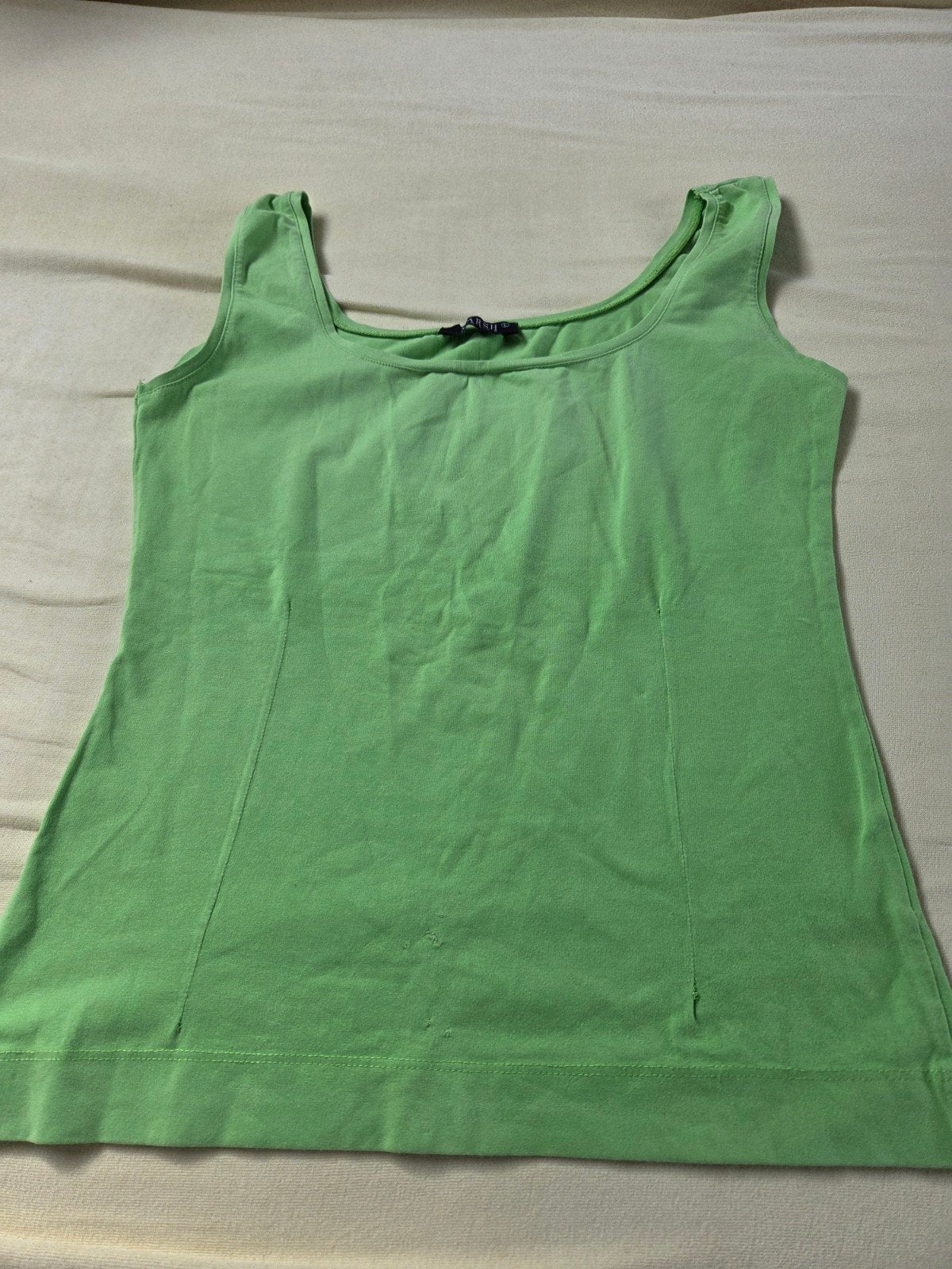 Marsh T-wear Groene Mouwloze Top Maat L, Kleding | Dames, Maat 42/44 (L), Zonder mouw, Gedragen, Groen