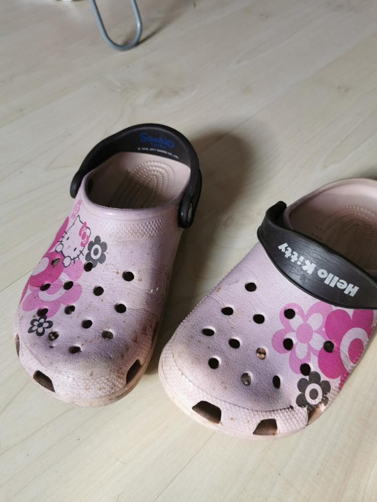 Crocs 37-38 hello kitty, Ophalen of Verzenden, Jongen of Meisje, Overige typen