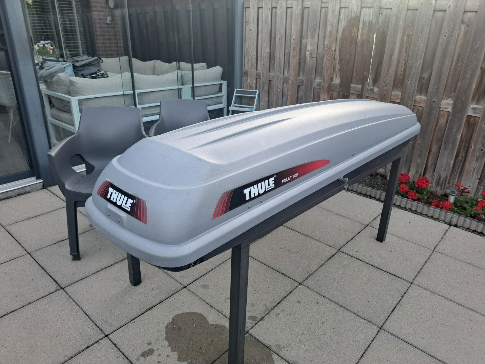 Thule polar 500 skibox, Ophalen