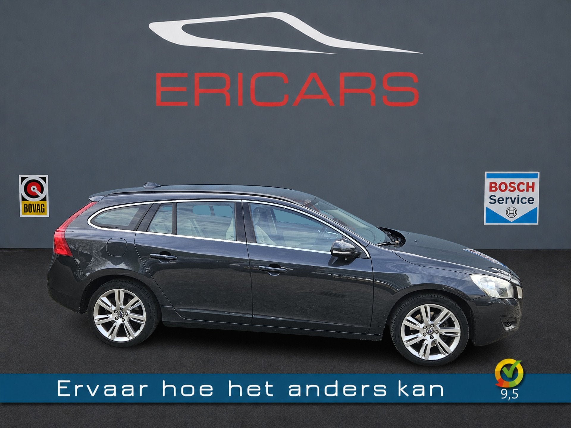 Volvo V60 2.0T Momentum NAVI TEL AUTOMAAT (bj 2011), Euro 5, Beige, 4 cilinders, Origineel Nederlands