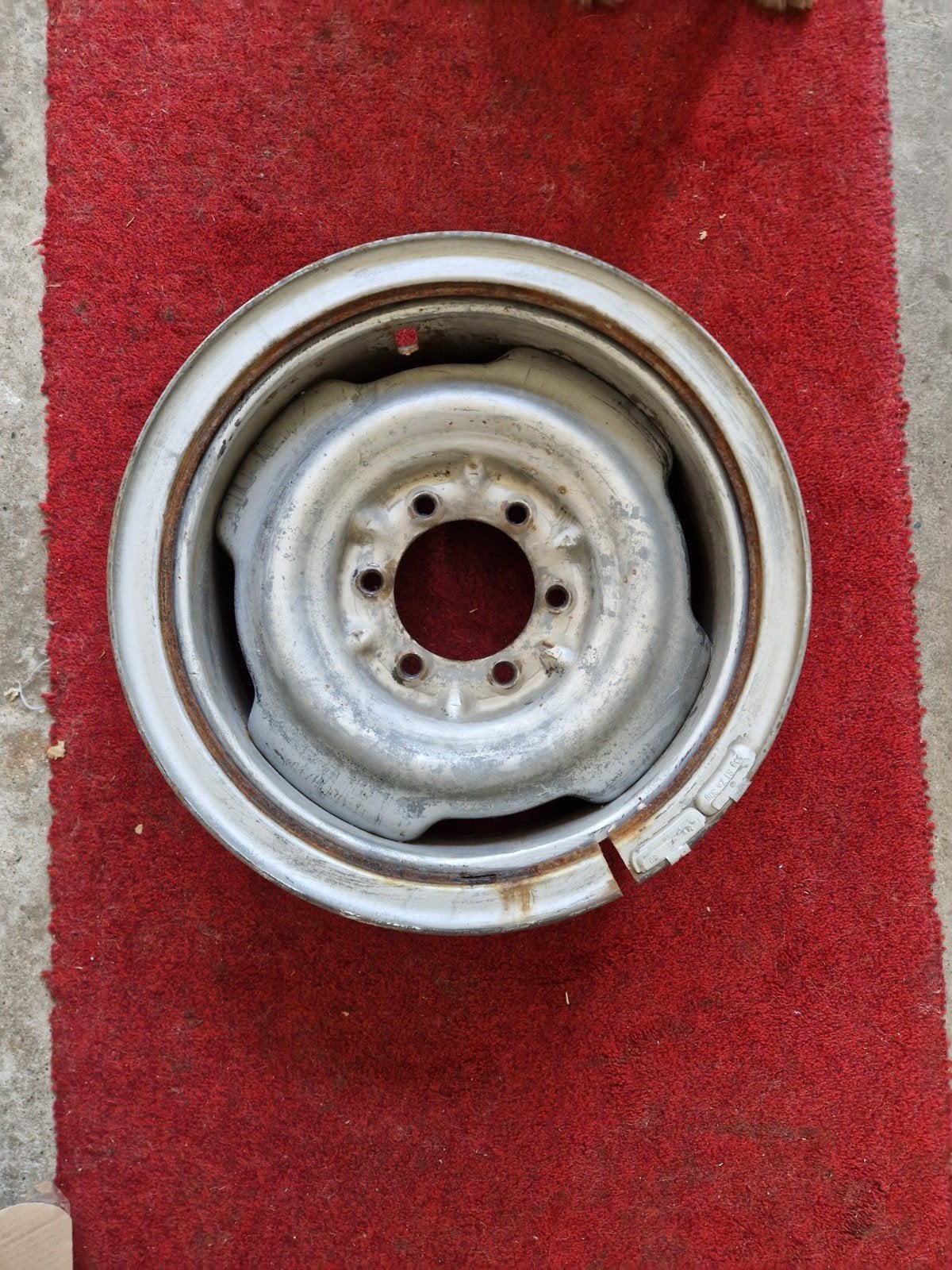Stalen 4x4 velgen o.a Toyota landcruiser, Ophalen, 16 inch, Velg(en)