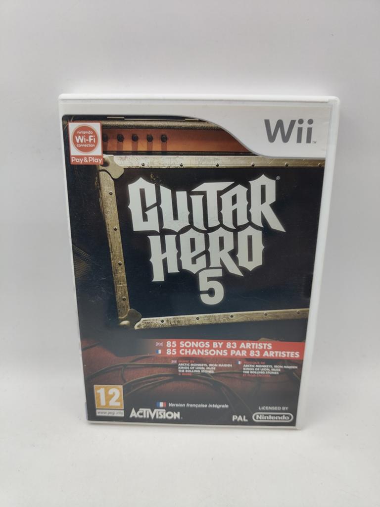 Guitar Hero 5 voor Nintendo Wii, Spelcomputers en Games, Games | Nintendo Wii, Muziek, Support@activision.com, Activision, Eén computer