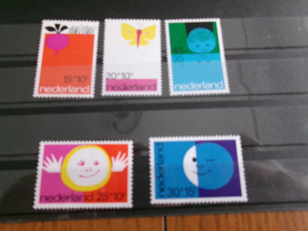 1971 - kinderzegels ongebruikt (721d), Postzegels en Munten, Postzegels | Nederland, Verzenden, Postfris