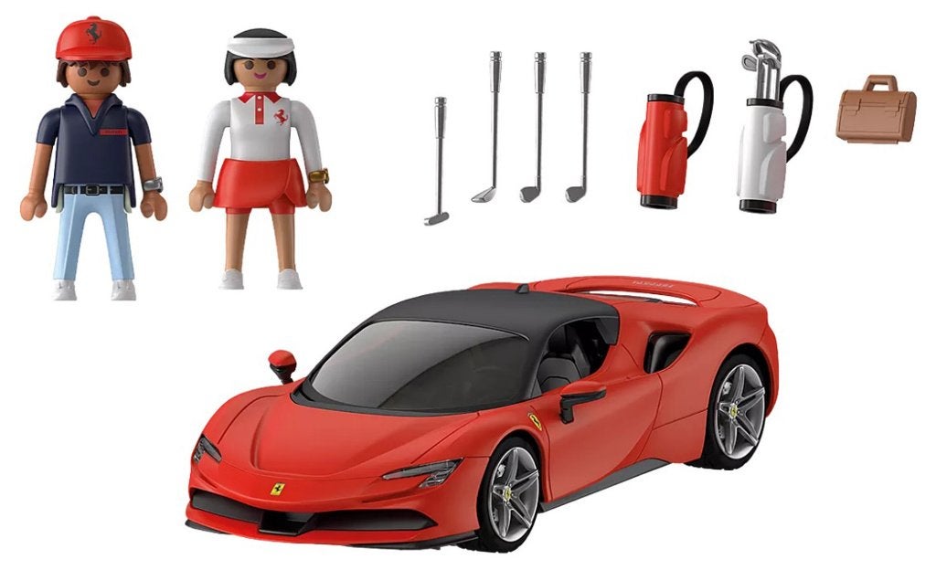 PLAYMOBIL Cars 71020 Ferrari SF90 Stradale 43 delig, Complete set, Voertuig, Nieuw, Ophalen of Verzenden