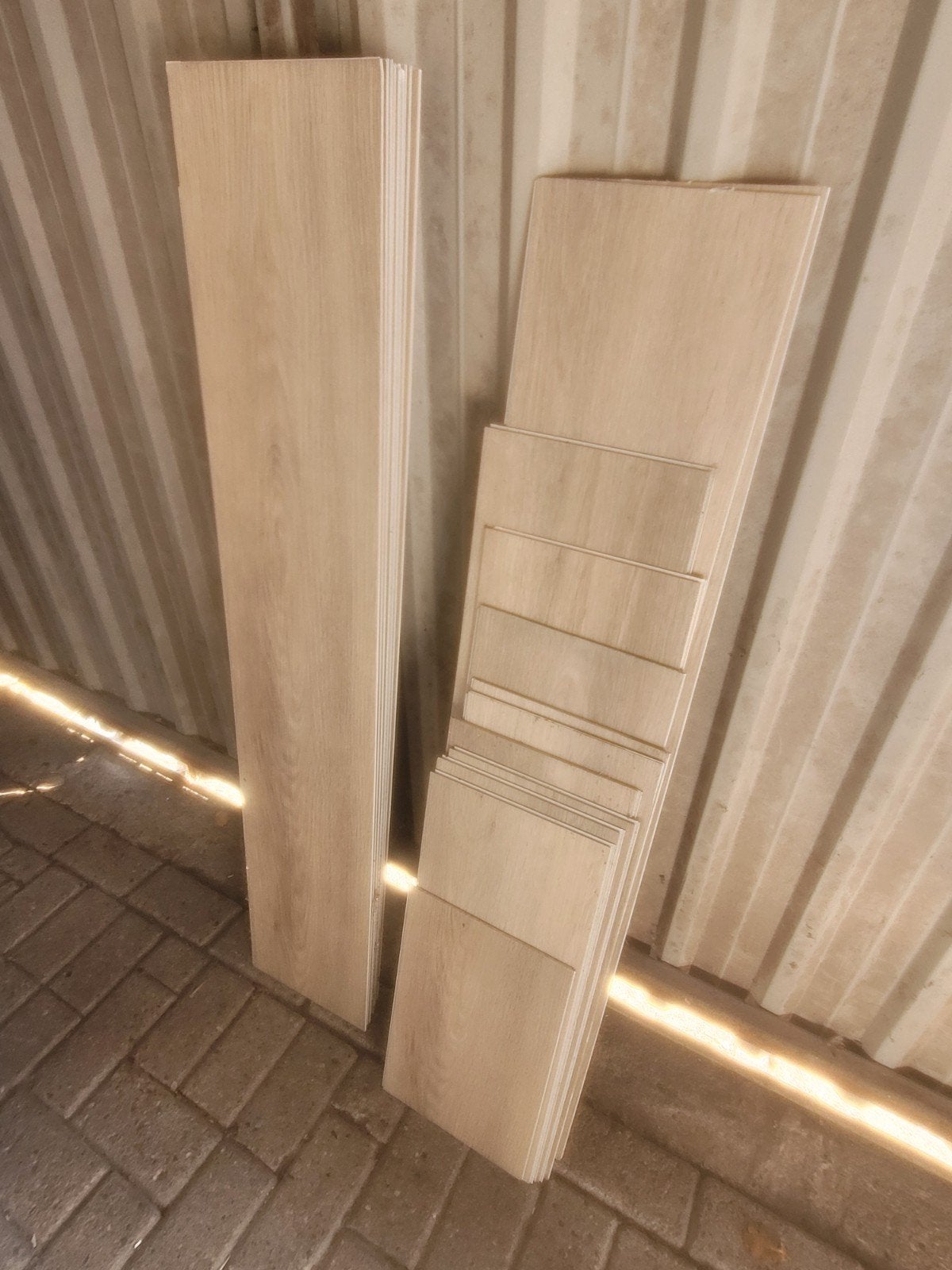 Gratis ophalen, restje laminaat, +/- 2 m2, Ophalen, Gebruikt, Overige materialen