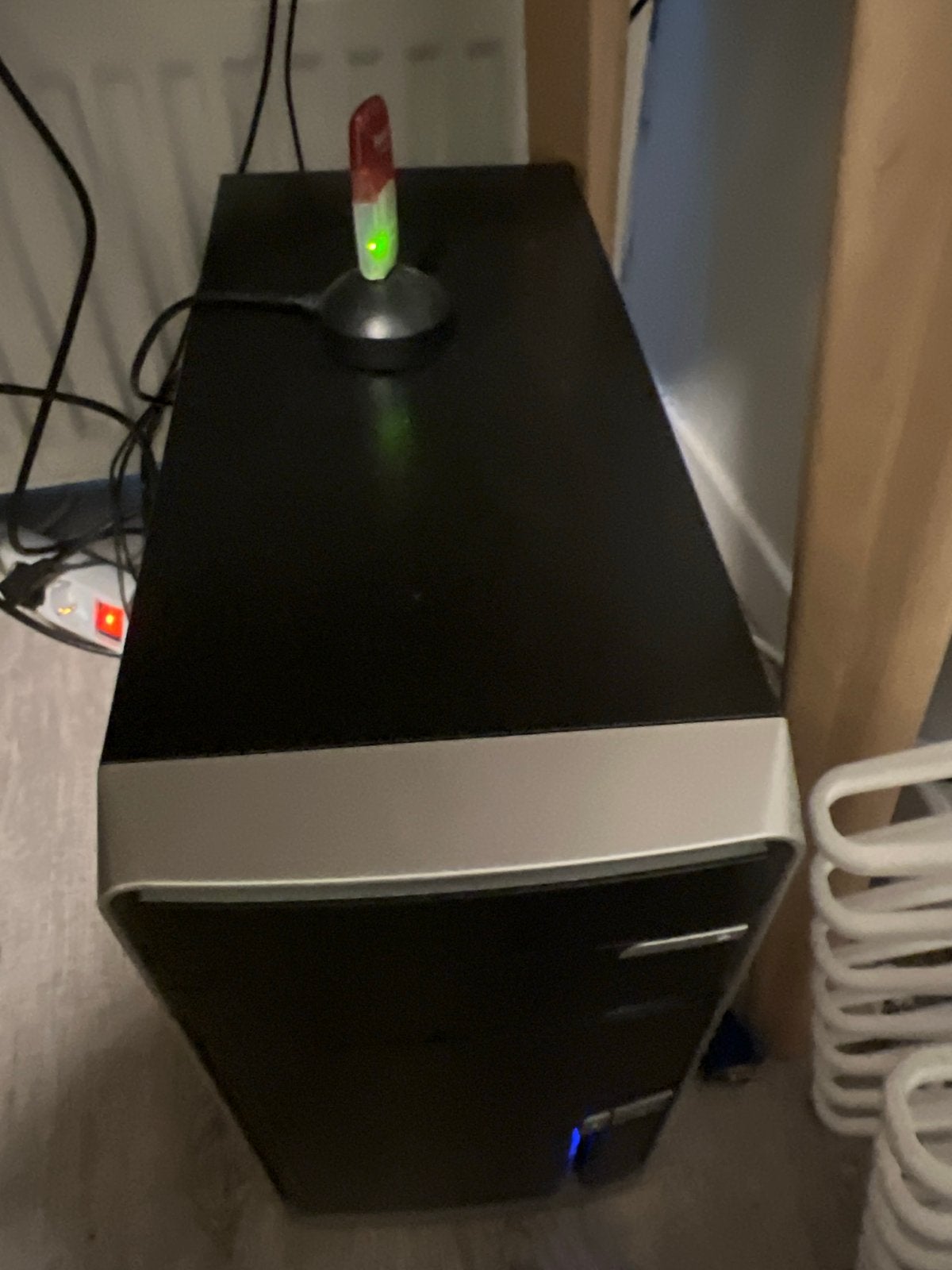 Complete PC set: desktop, monitor, toetsenbord, muis, speake, Ophalen, Gebruikt, HDD, Met monitor