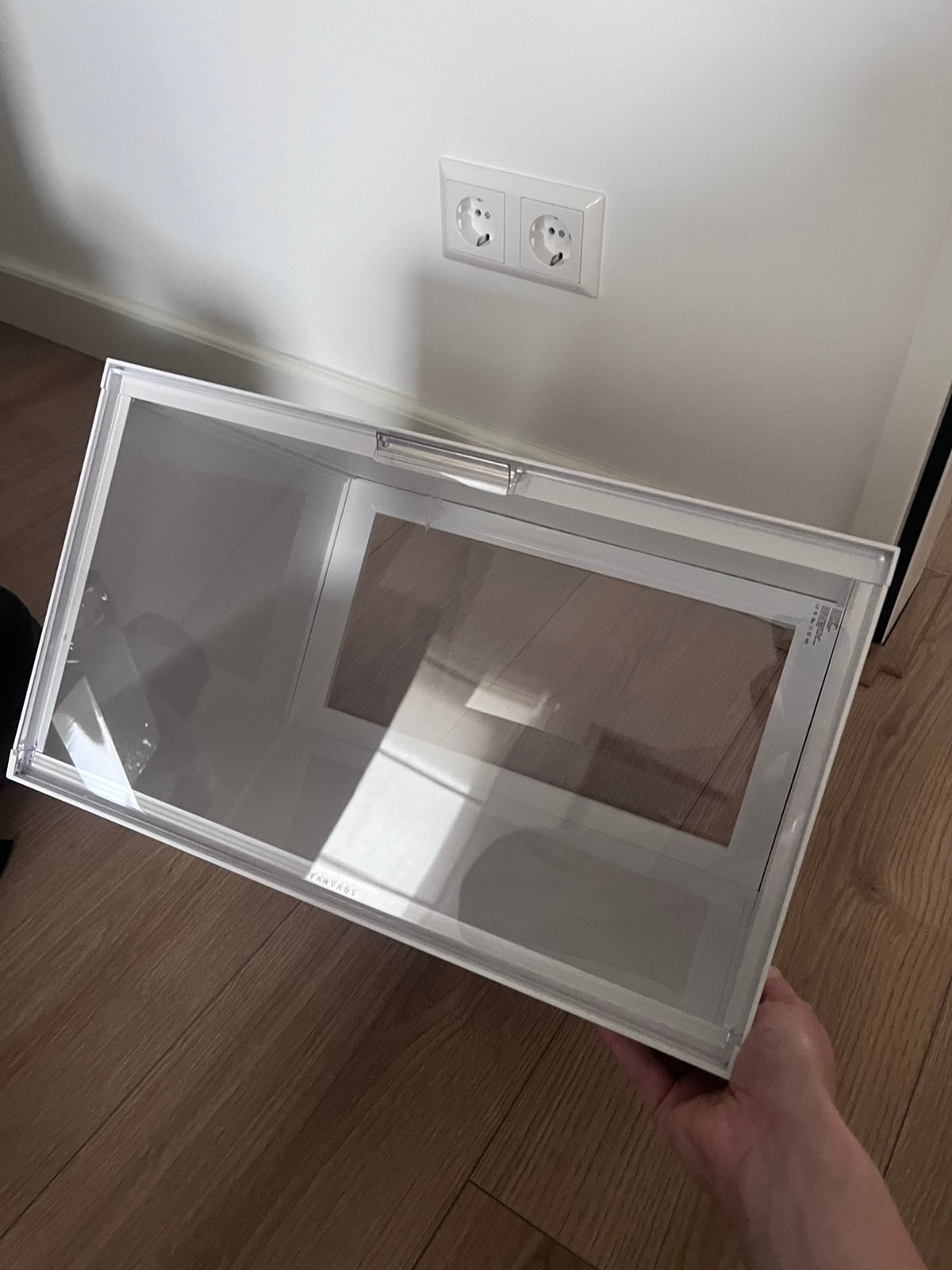 Acryl kistje / vitrine voor bijvoorbeeld sneakers, Ophalen, Nieuw