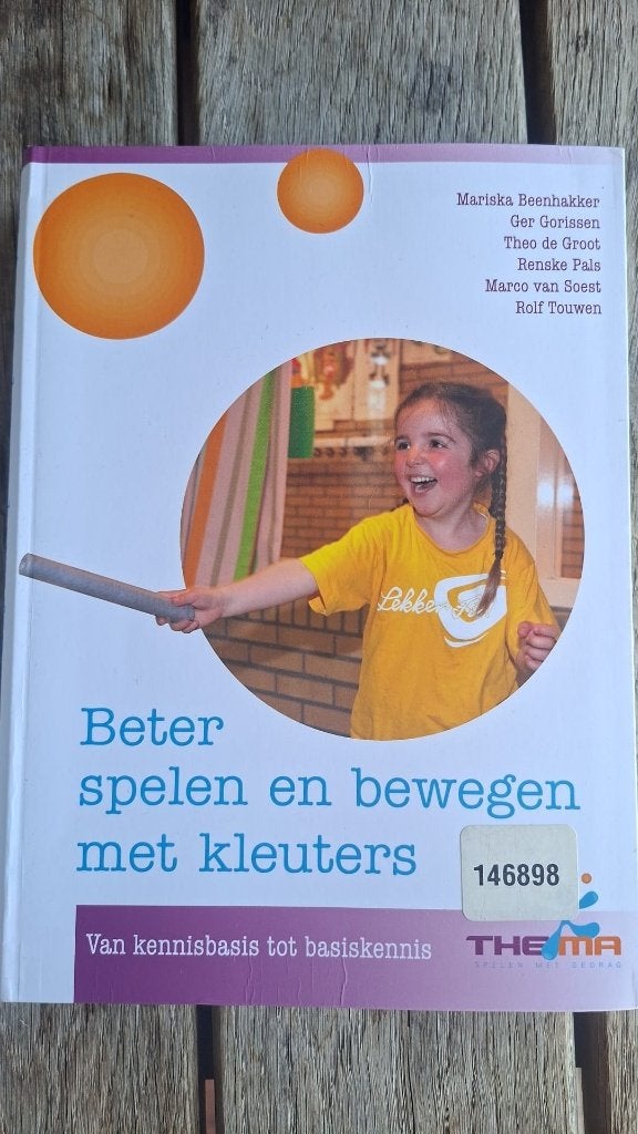 PABO Beter spelen en bewegen met kleuters ISBN 9789082584103, Boeken, Studieboeken en Cursussen, Ophalen of Verzenden, Alpha, Zo goed als nieuw
