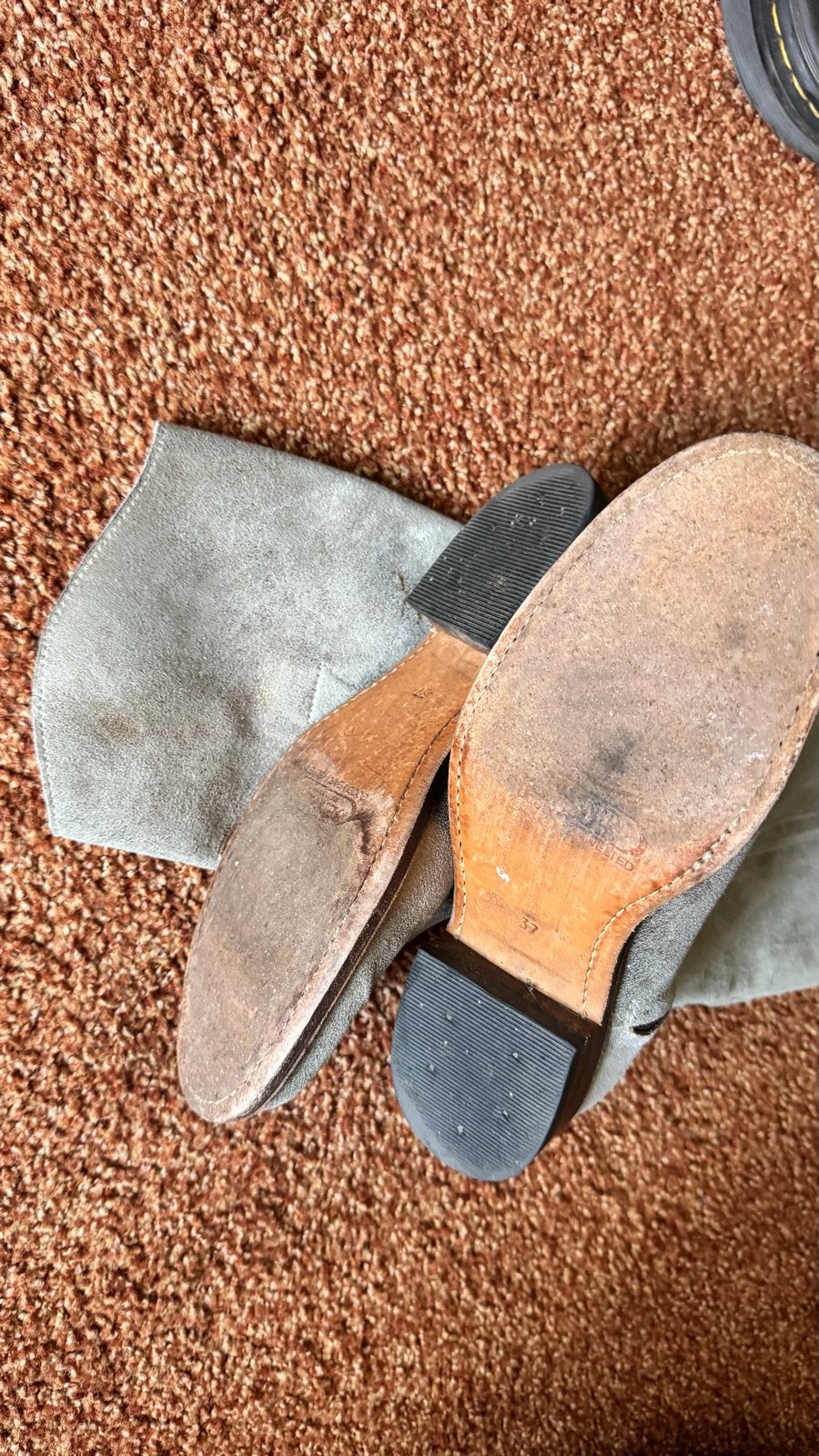 Sendra zilveren met gouden gloed laarzen - Maat 37, Hoge laarzen, Overige kleuren, Ophalen of Verzenden, Gedragen