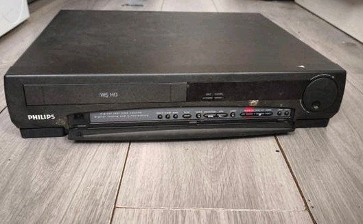 Philips VHS HQ VR322/01 Videorecorder - Vintage, Ophalen of Verzenden, Gebruikt, VHS-speler of -recorder