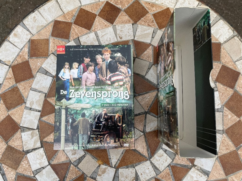7 DVD's De zevensprong, Alle leeftijden, Ophalen of Verzenden, Zo goed als nieuw